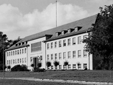 Foto: Hauptgebäude Insel Riems, 1950