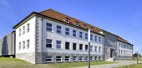 Foto: Hauptgebäude Insel Riems, 2014